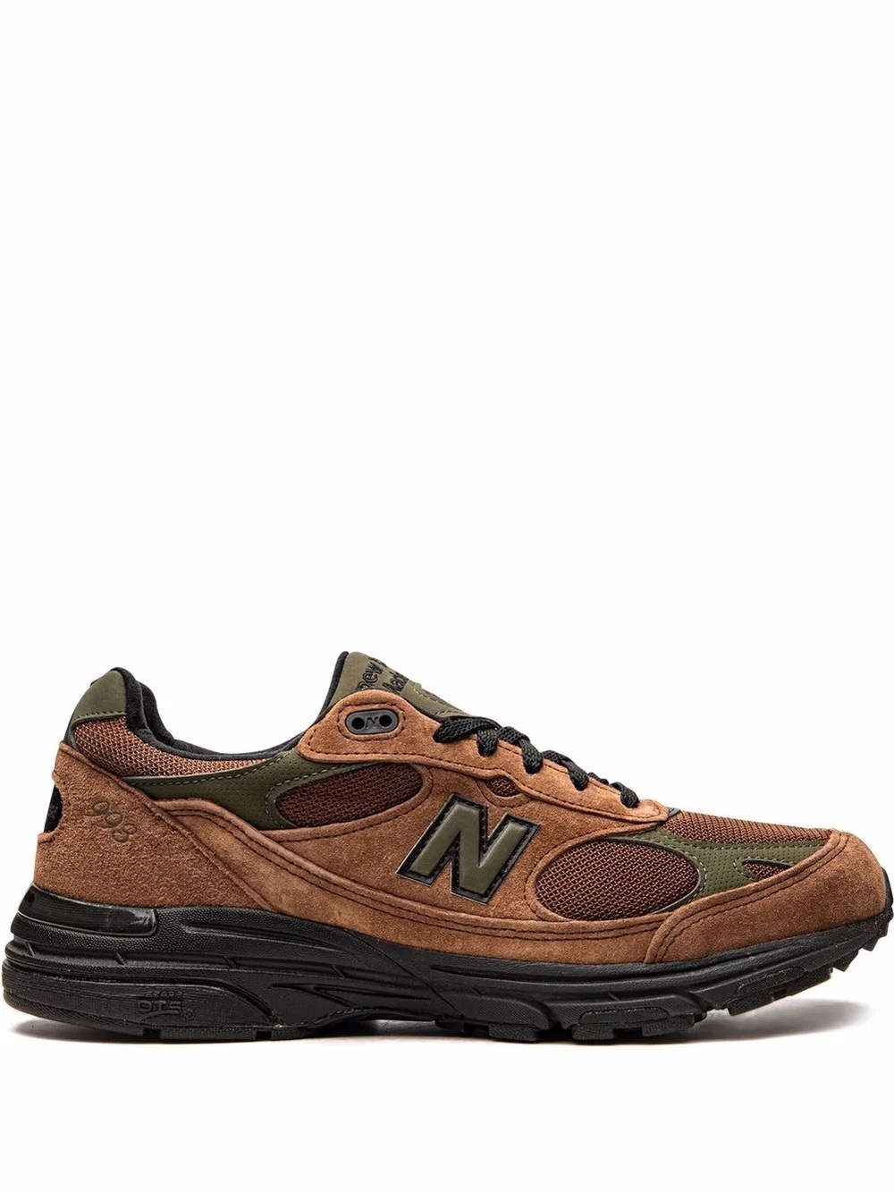 Mens New Balance 993 x Aimé Leon Dore MR993ALD Sneakers - Brown/Green Size 11